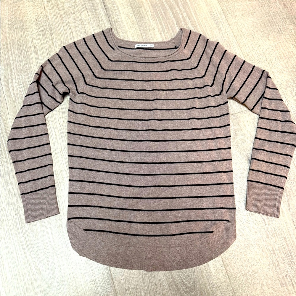 Pink Clover Striped Top - SP